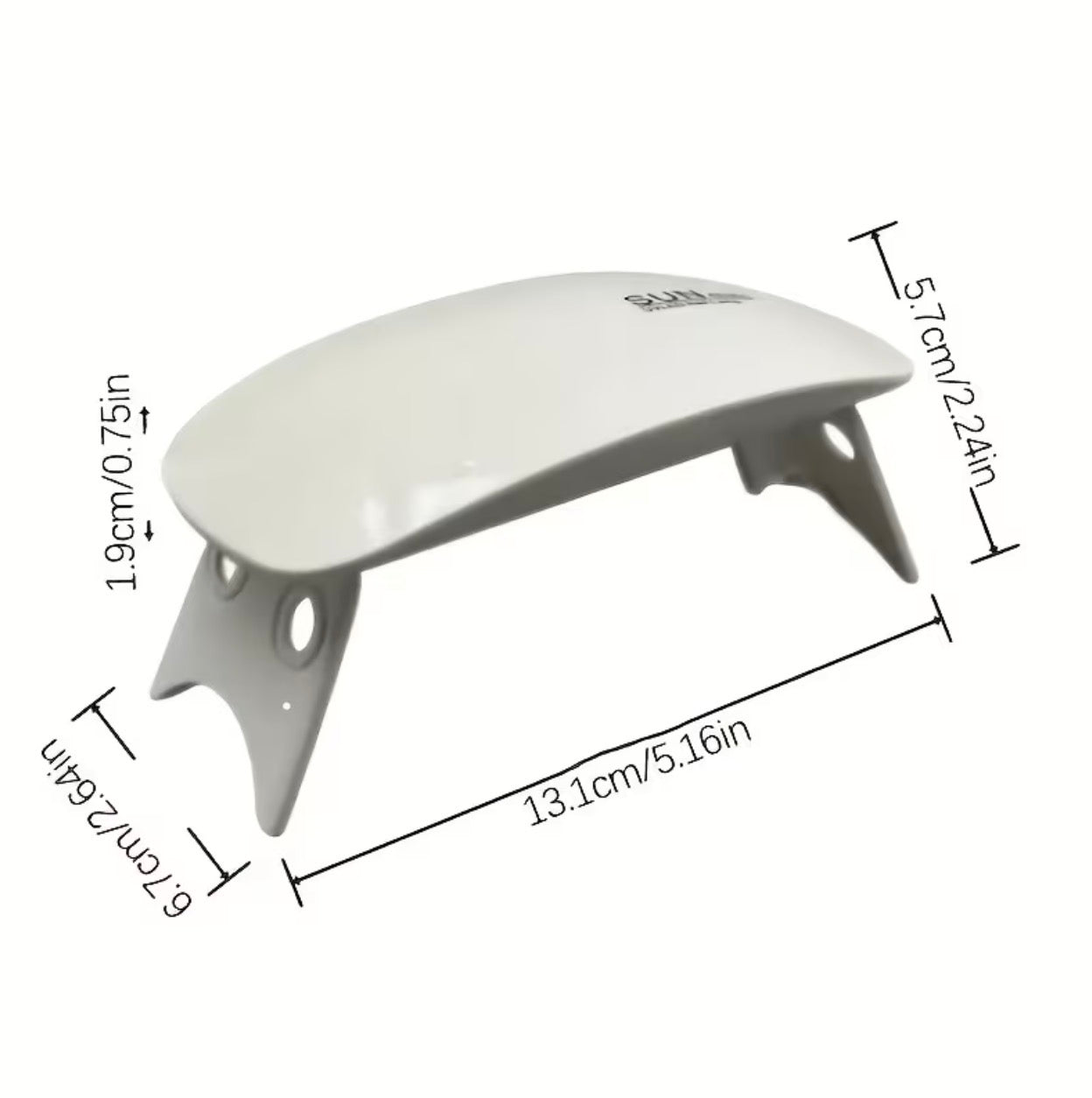 6W UV Resin Curing Lamp – Portable USB UV LED Light with Timer for Resin Crafts, Jewelry Making & DIY