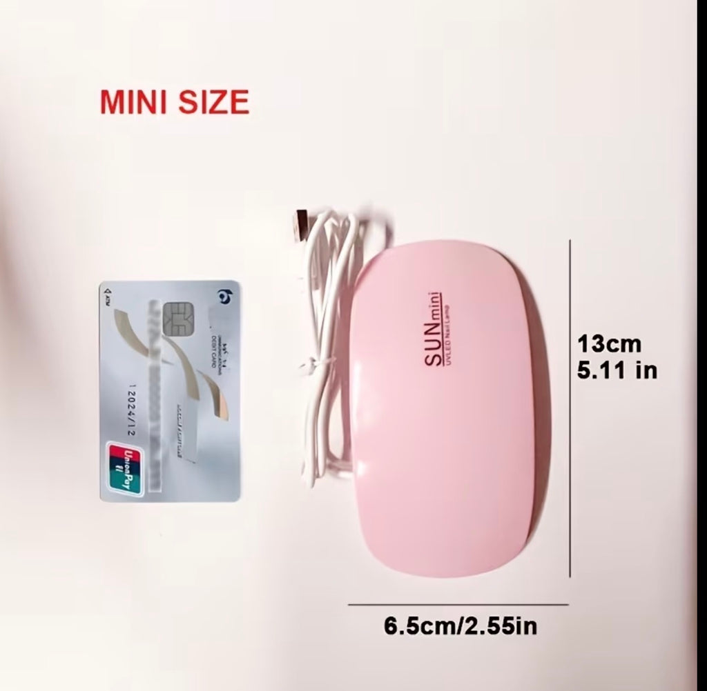 6W UV Resin Curing Lamp – Portable USB UV LED Light with Timer for Resin Crafts, Jewelry Making & DIY