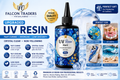 100g Upgraded UV Resin – Fast Curing Crystal Clear Non-Yellowing Resin for Jewelry & DIY Crafts
