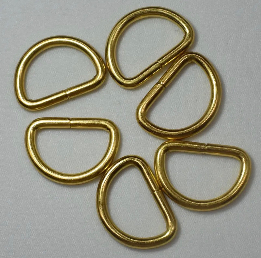 Metal D Ring Half Loop Buckle 20mm – Handbag, Bag Strap & DIY Sewing Hardware
