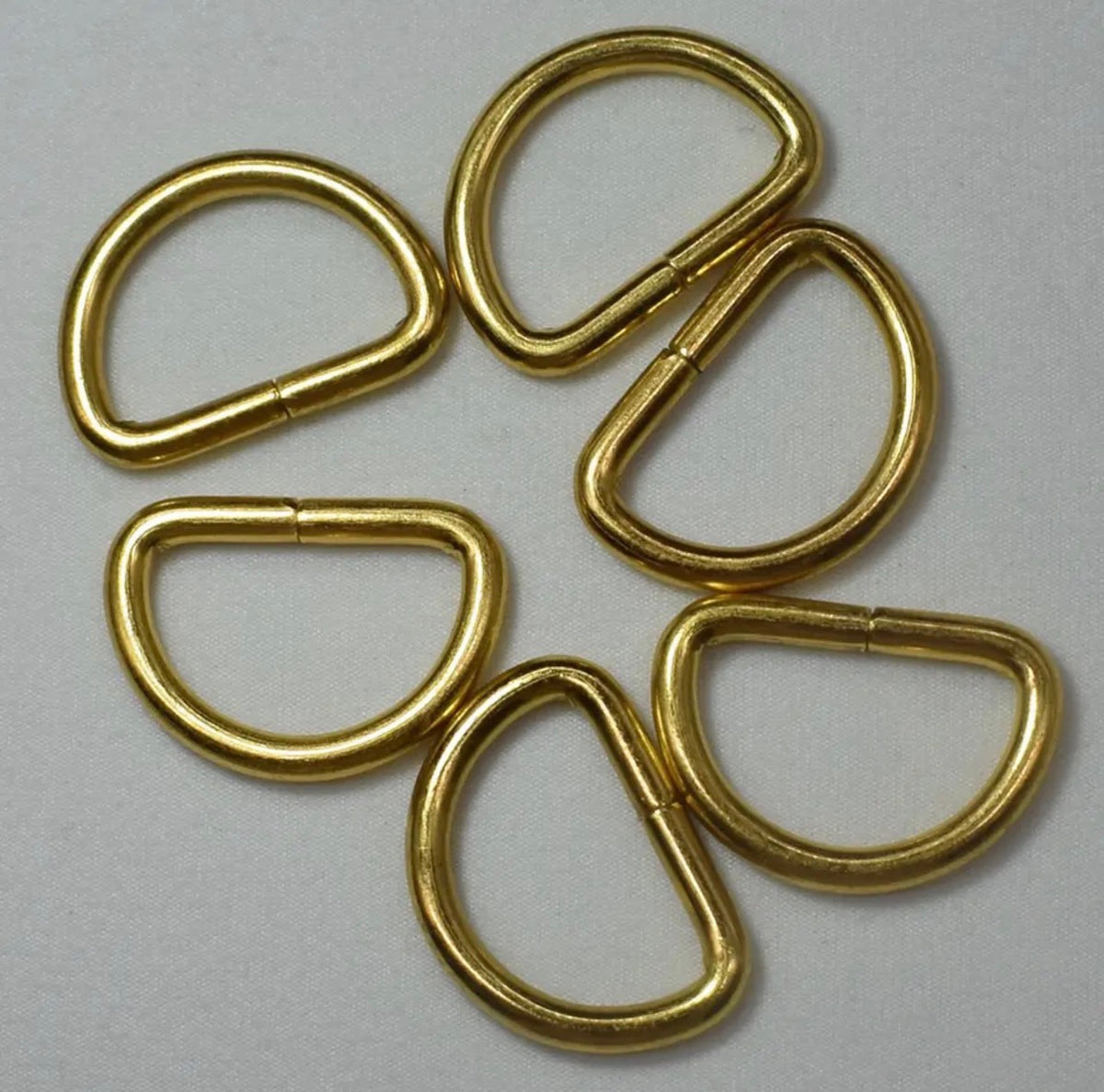 Metal D Ring Half Loop Buckle 20mm – Handbag, Bag Strap & DIY Sewing Hardware
